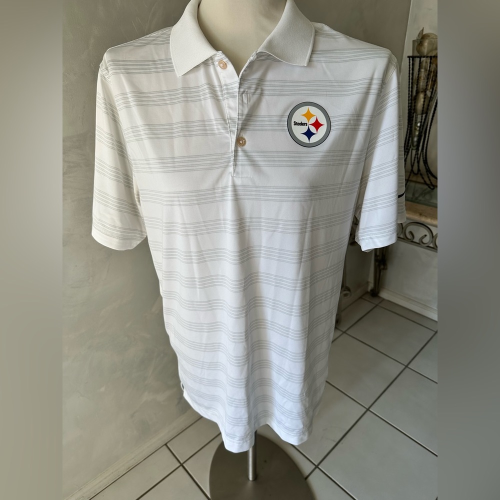 Nike DriFit NFL OnField Steelers Polo